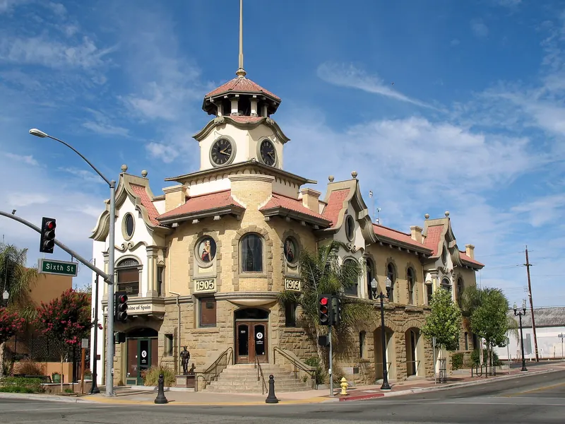 The historic Old City Hall on Monterey Street in downtown Gilroy